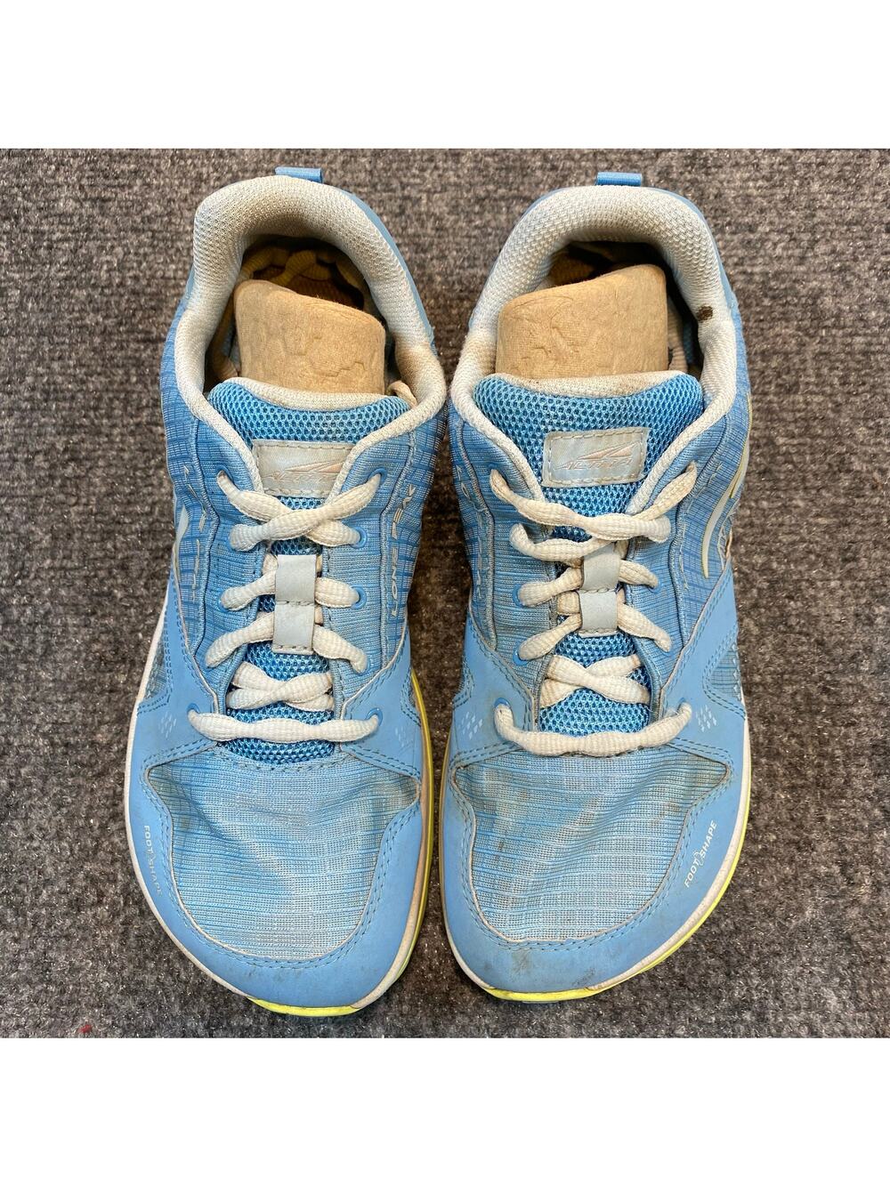 Altra Lone Peak Youth Size 6 Kids Trail Running Shoes Sneakers Blue EU39 Hiking
